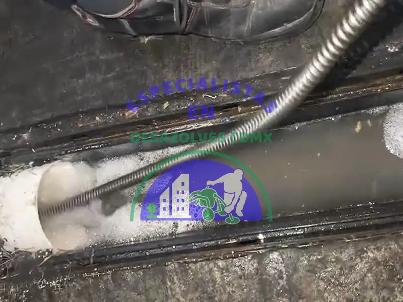 Desazolve De Drenajes  por Destape de Rejillas Pluviales